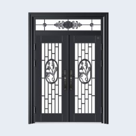 豪華玻璃門百年—滿園春色