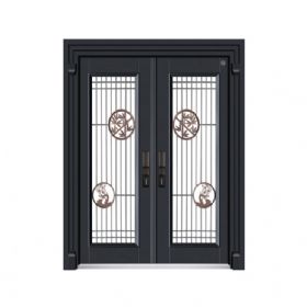 豪華玻璃門百年名竹