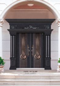 鉑金銅拼接門百年—喜上眉梢