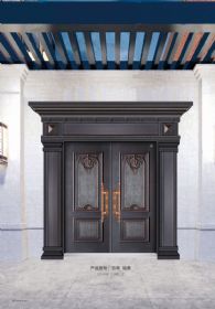鉑金銅拼接門百年—銘雅