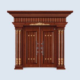 豪華拼接門百年吉利